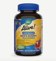 Nature's Way Alive! Zero Sugar Men's Gummy Multivitamin