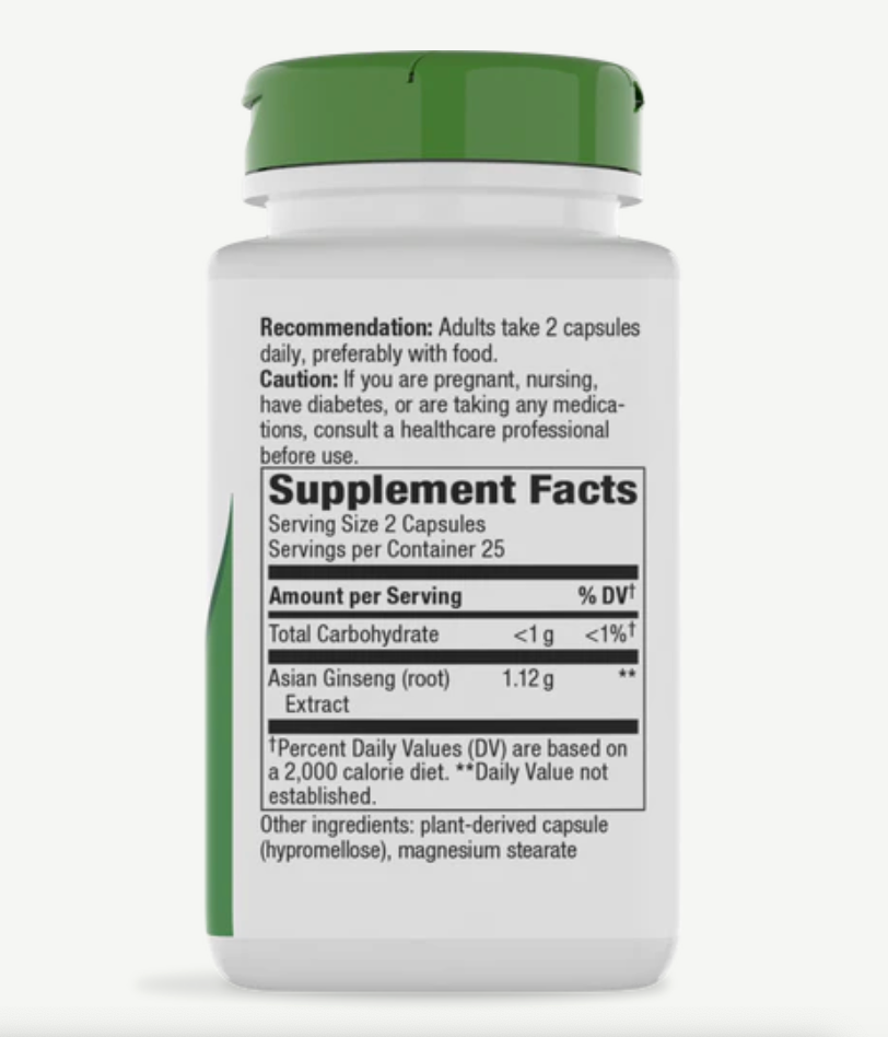 Nature's Way Asian Ginseng