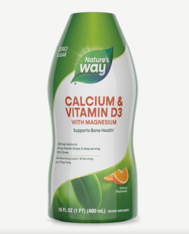 Nature's Way Calcium & Vitamin D3 16 fl oz (480 ml)