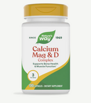 Nature's Way Calcium Magnesium Vitamin D 100 Caps