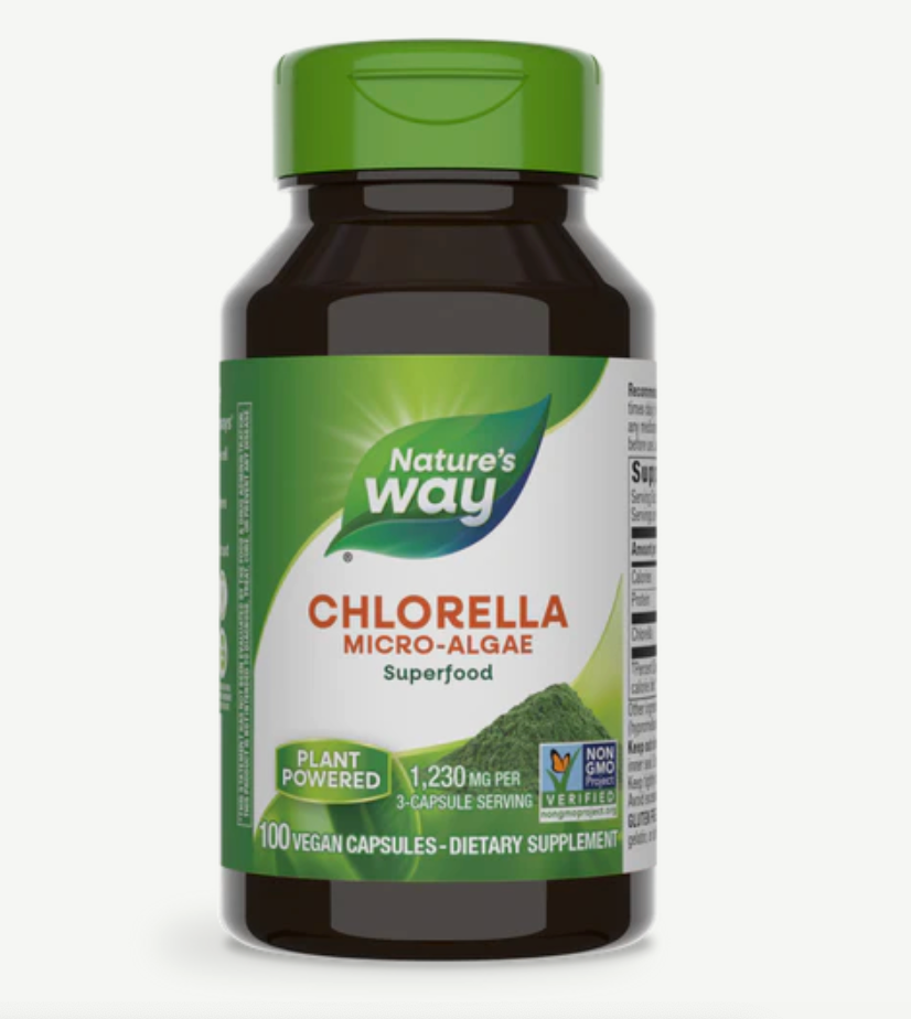 Nature's Way Chlorella 100 Veg Caps