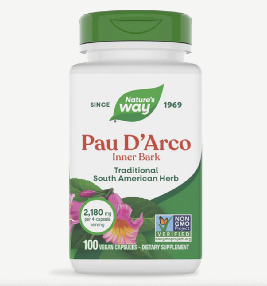 Nature's Way Pau d’Arco Inner Bark 100 Veg Caps
