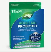 Nature's Way Probiotic Pearls® Adults 50+ 1 Billion CFU 30 Sgels