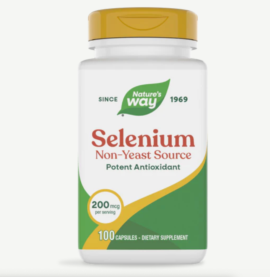 Selenium Nature's Way 100 capsulas