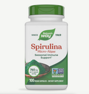 Nature's Way Spirulina Micro-Algae 100 Veg Caps
