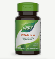 Nature's Way Vitamin A 100 Sgels
