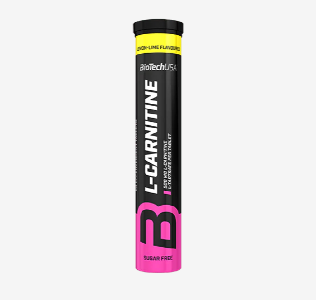 BiotechUSA L-Carnitine Effervescent - 20 Tabs Sabor lemonade