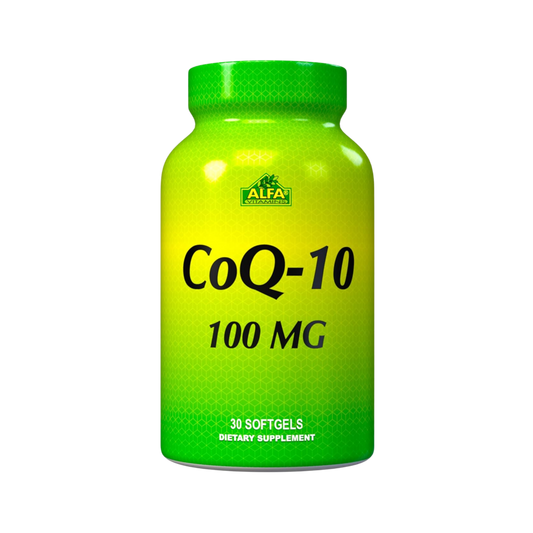 Alfa Vitamins Coq-10 100 mg 30 Softgels