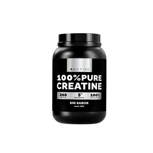 4Active 100% Pure Creatine Monohydrate - 1000 Grs