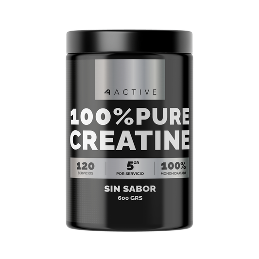 4Active 100% Pure Creatine Monohydrate - 600 Grs