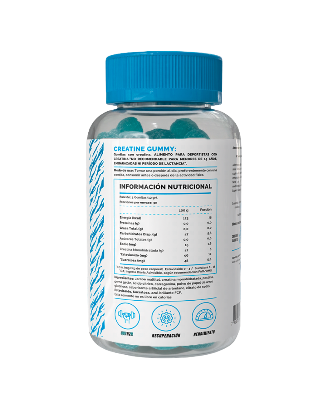 Creatine Gummy 4active 30 Servicios