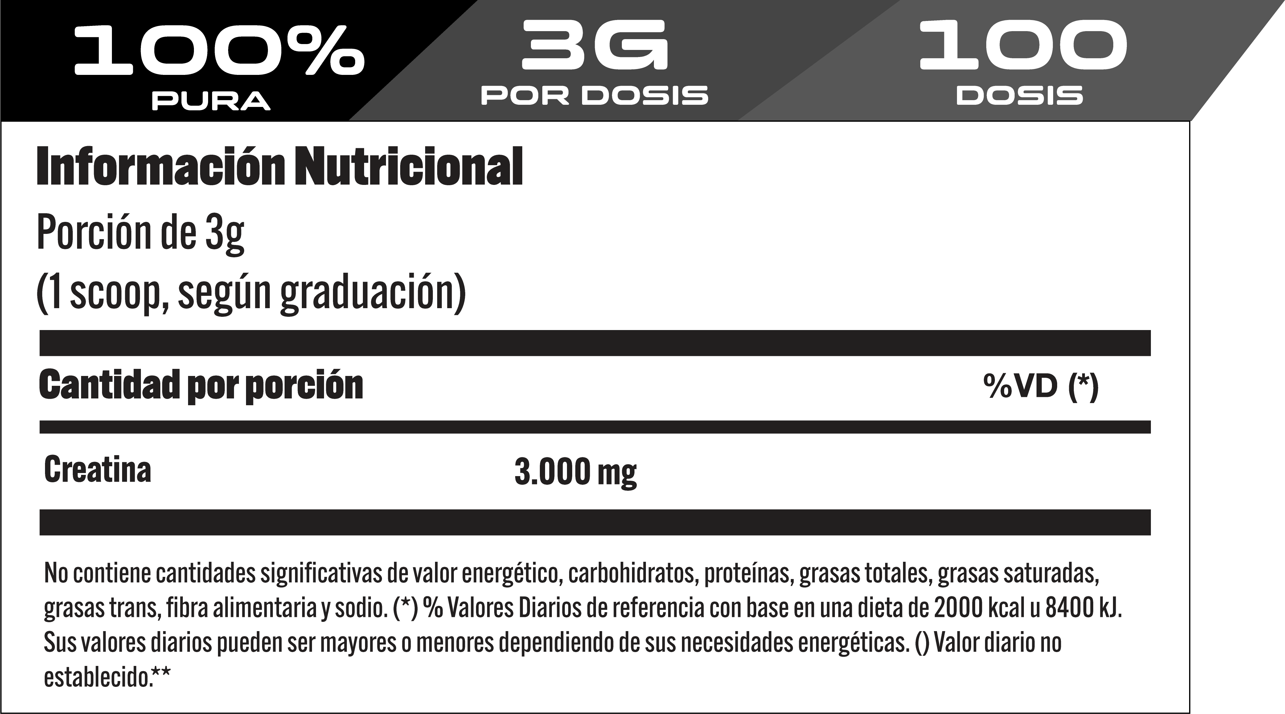 XPro Nutrition - Creatina 100% Pure - 300 Grs