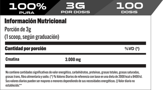 XPro Nutrition - Creatina 100% Pure - 300 Grs
