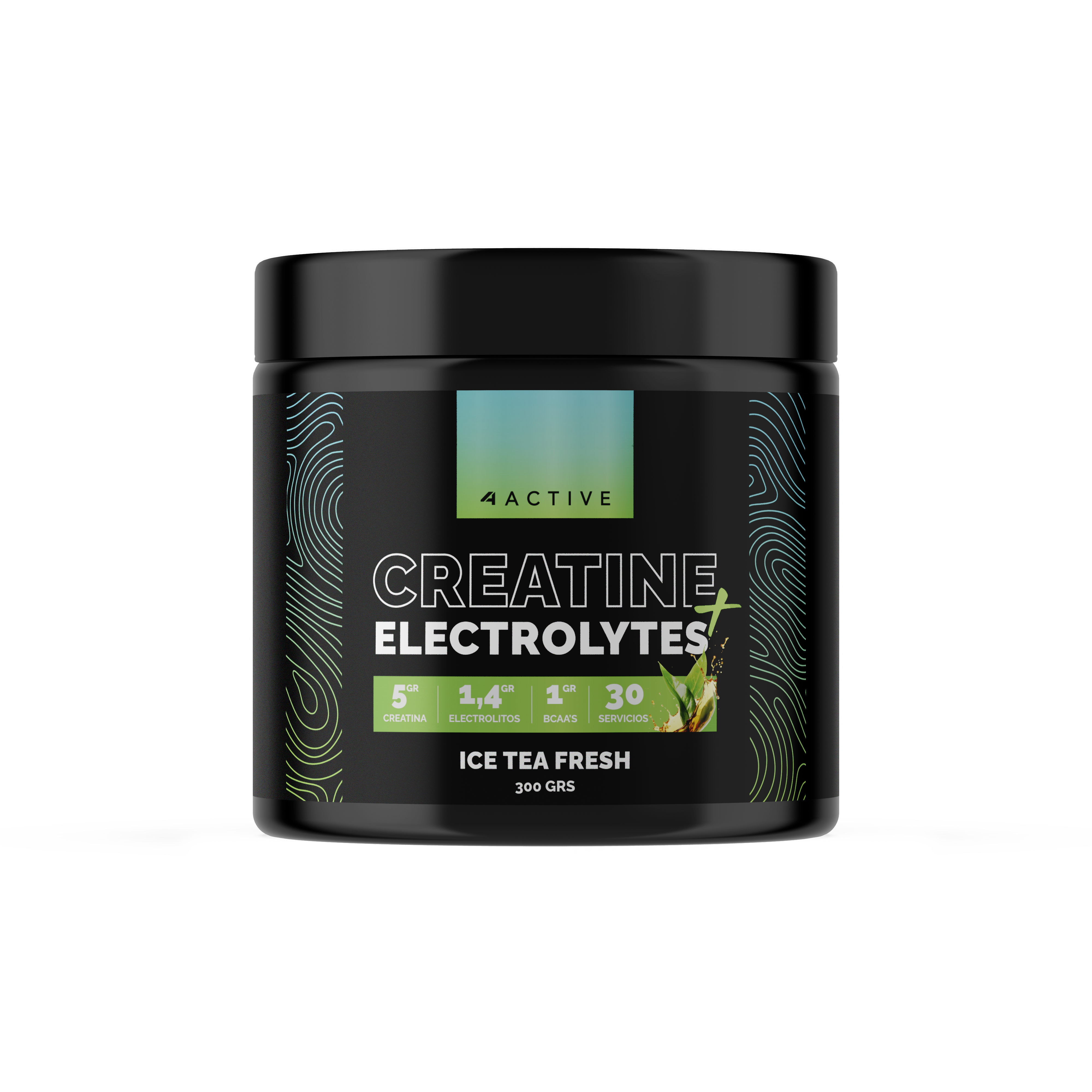 4Active Creatine + Electrolytes 300 Grs