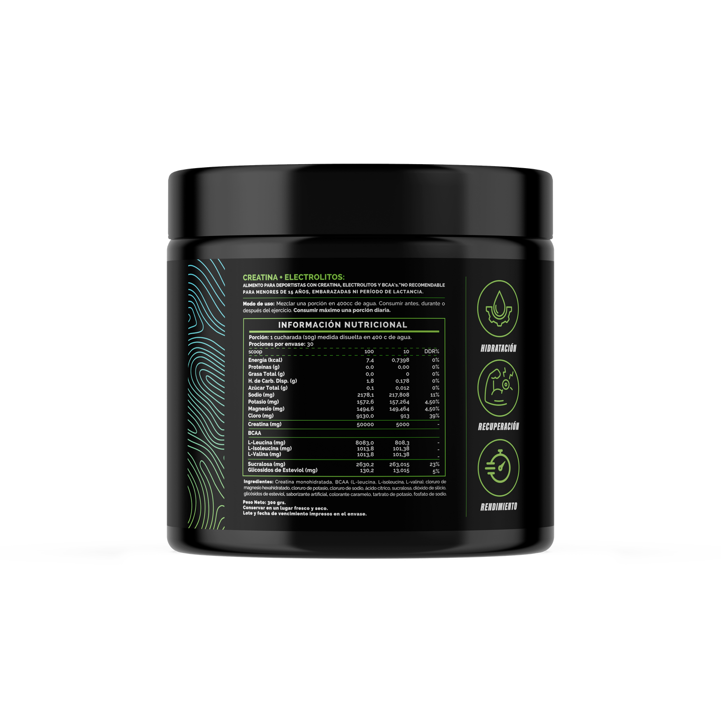 4Active Creatine + Electrolytes 300 Grs