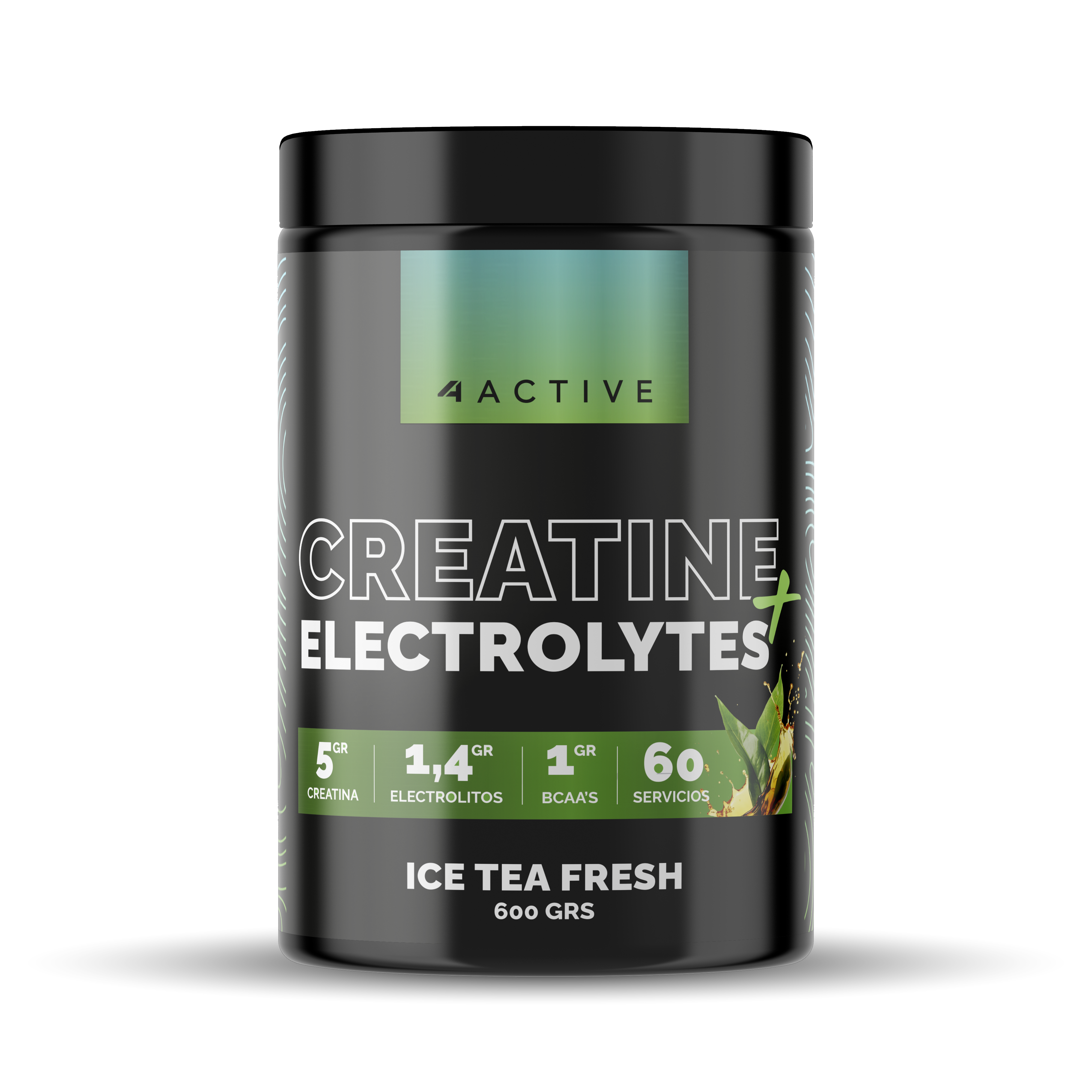4active Creatine con Electrolytes 600 gramos