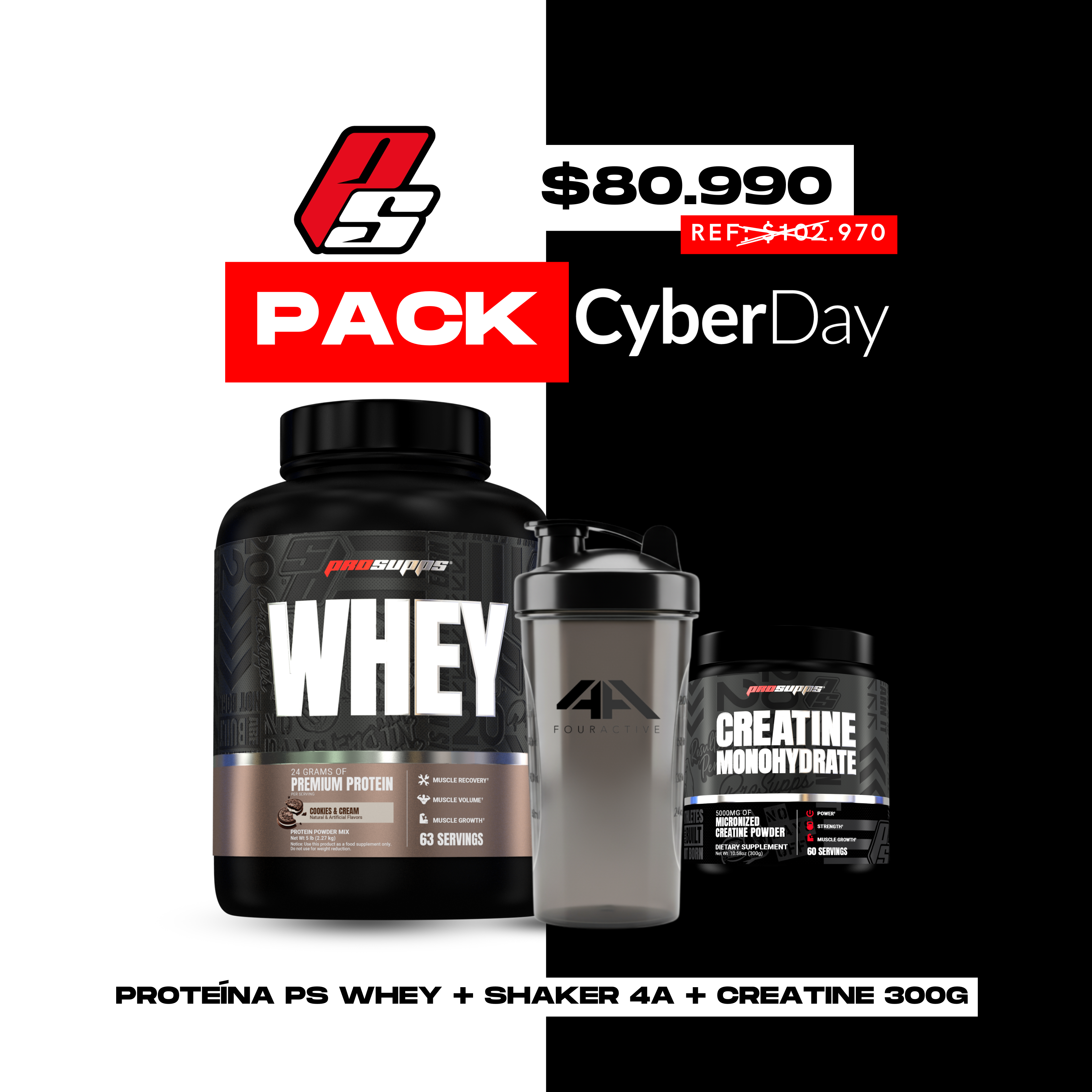 Pack ProSupps | Rendimiento · Fuerza · Recuperación