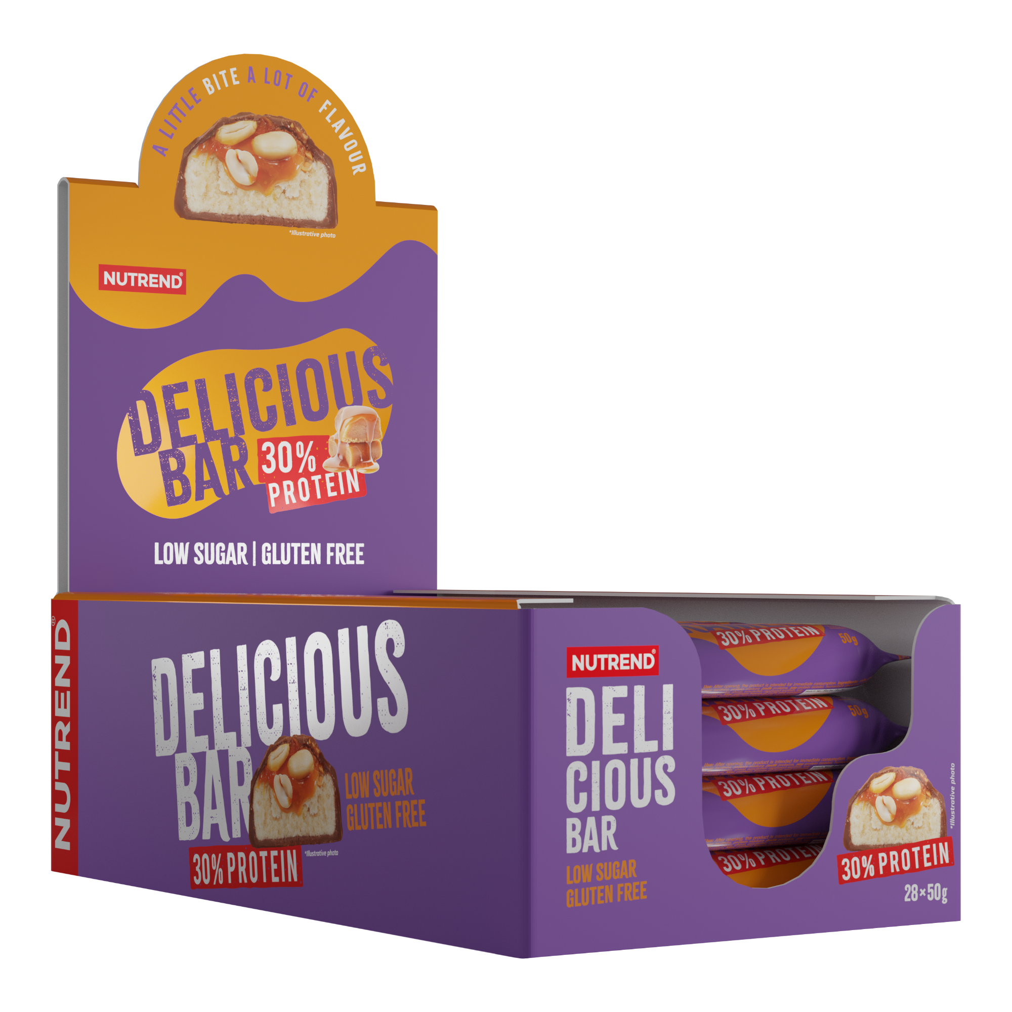 Nutrend Delicious Bar 50g (Box 28 Unidades)