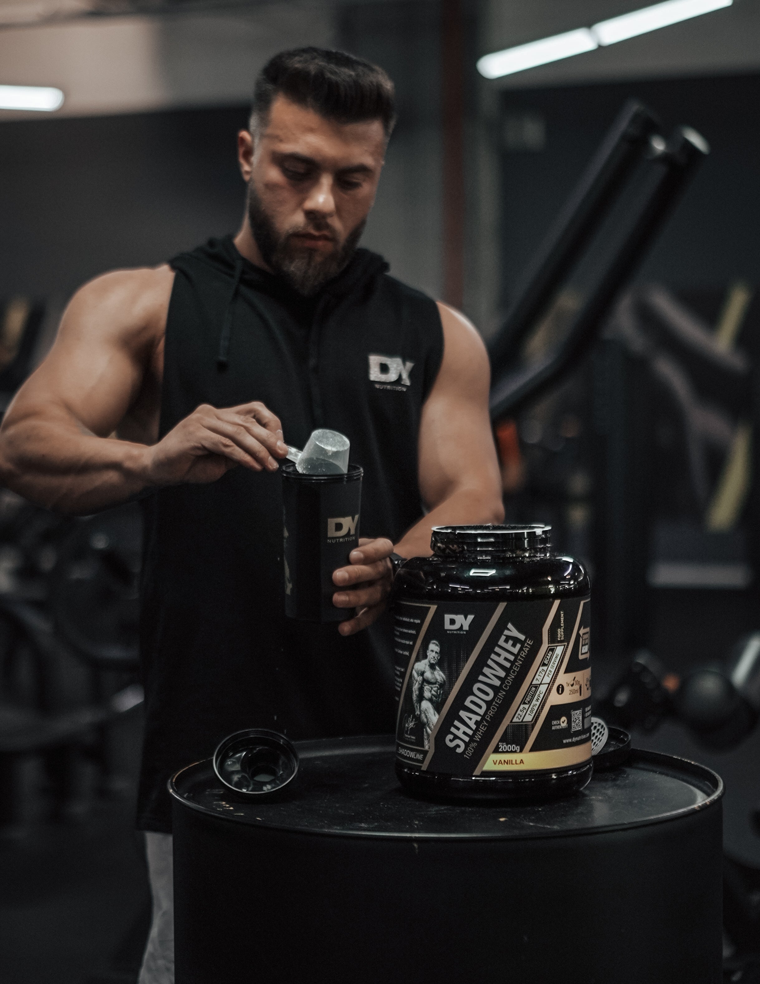 Dynutrition ShadoWhey 100% Whey Dorian Yates 2 kg | 66 Servicios · 23g Proteína · BCAAs
