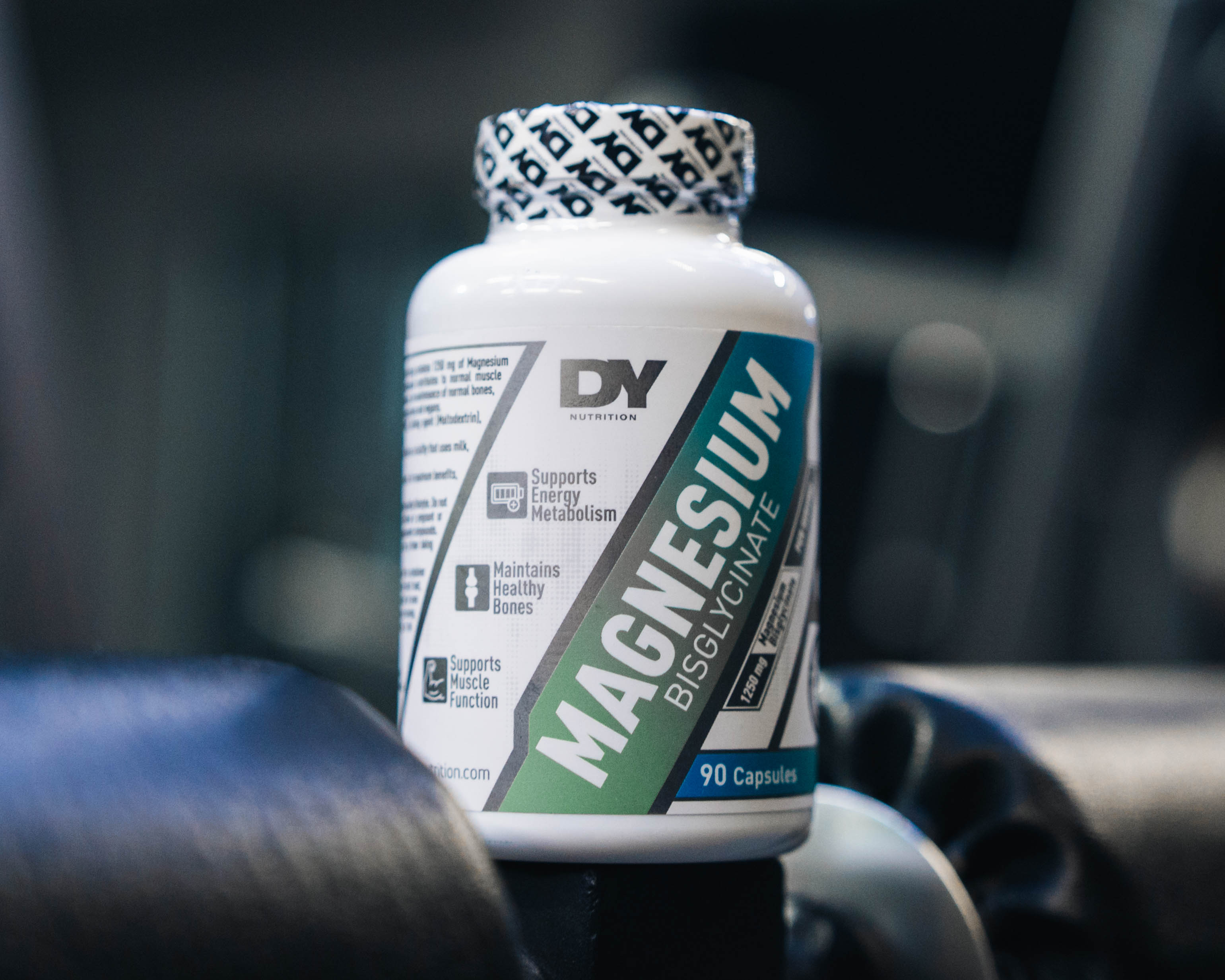 Dynutrition Magnesio Bisglicinato Dorian Yates | 90 Cápsulas Veganas · Alta Absorción