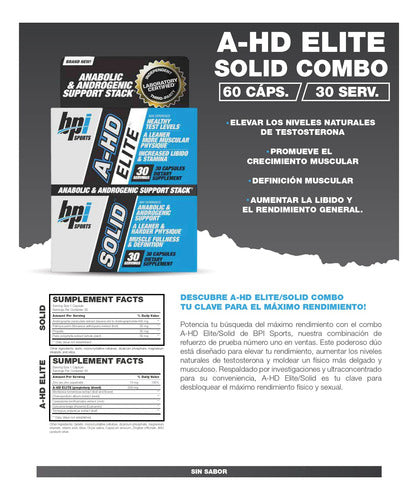 Bpi Ahd Version Combo - 30 Capsules
