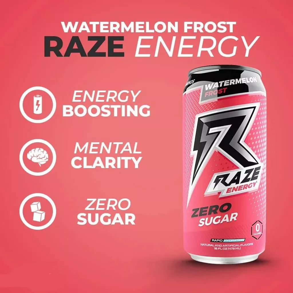 Display 12 Unidades - Raze Energy Drink - 473 Ml X 12