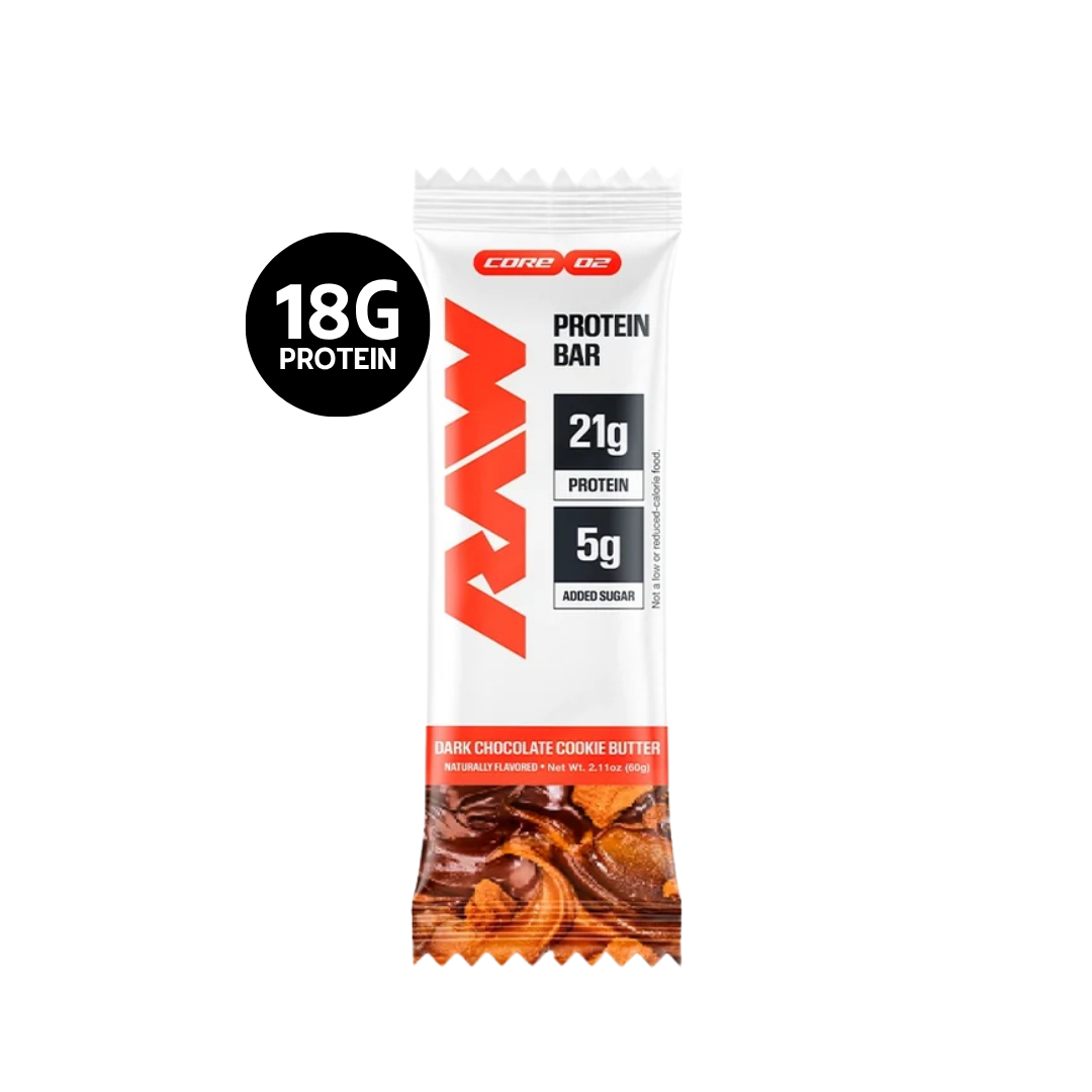 RAW Nutrition Protein Bar (Unidad) | Barras de Proteína · Snack Alto en Proteína - 21 gramos de proteína