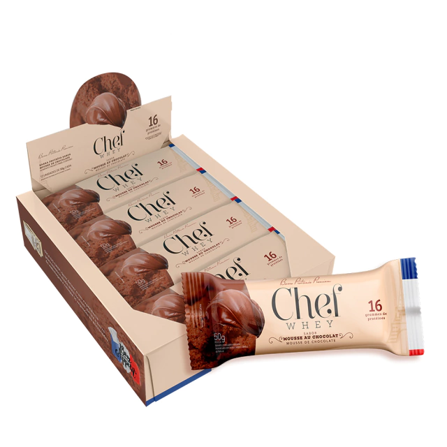 Chef Whey Bar - (display 12 Unidades)