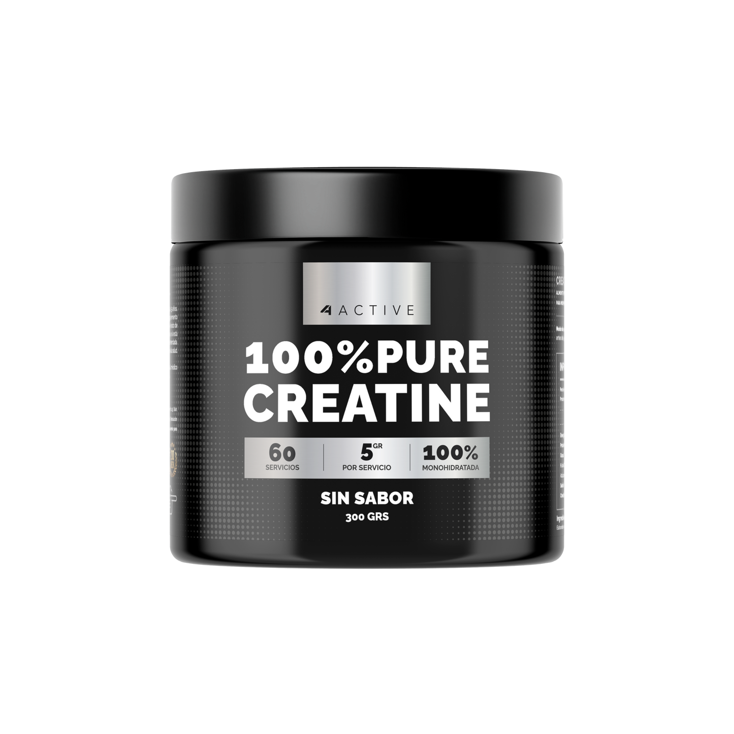4Active 100% Pure Creatine Monohydrate - 300 Grs
