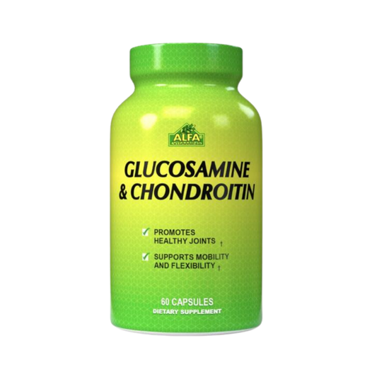 Alfa Vitamins Glucosamine & Chondroittin 60 Caps