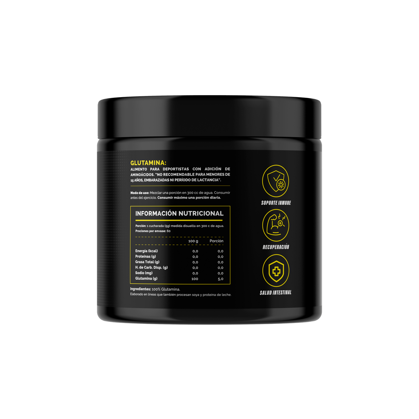 4Active 100% Glutamine - 300 Grs