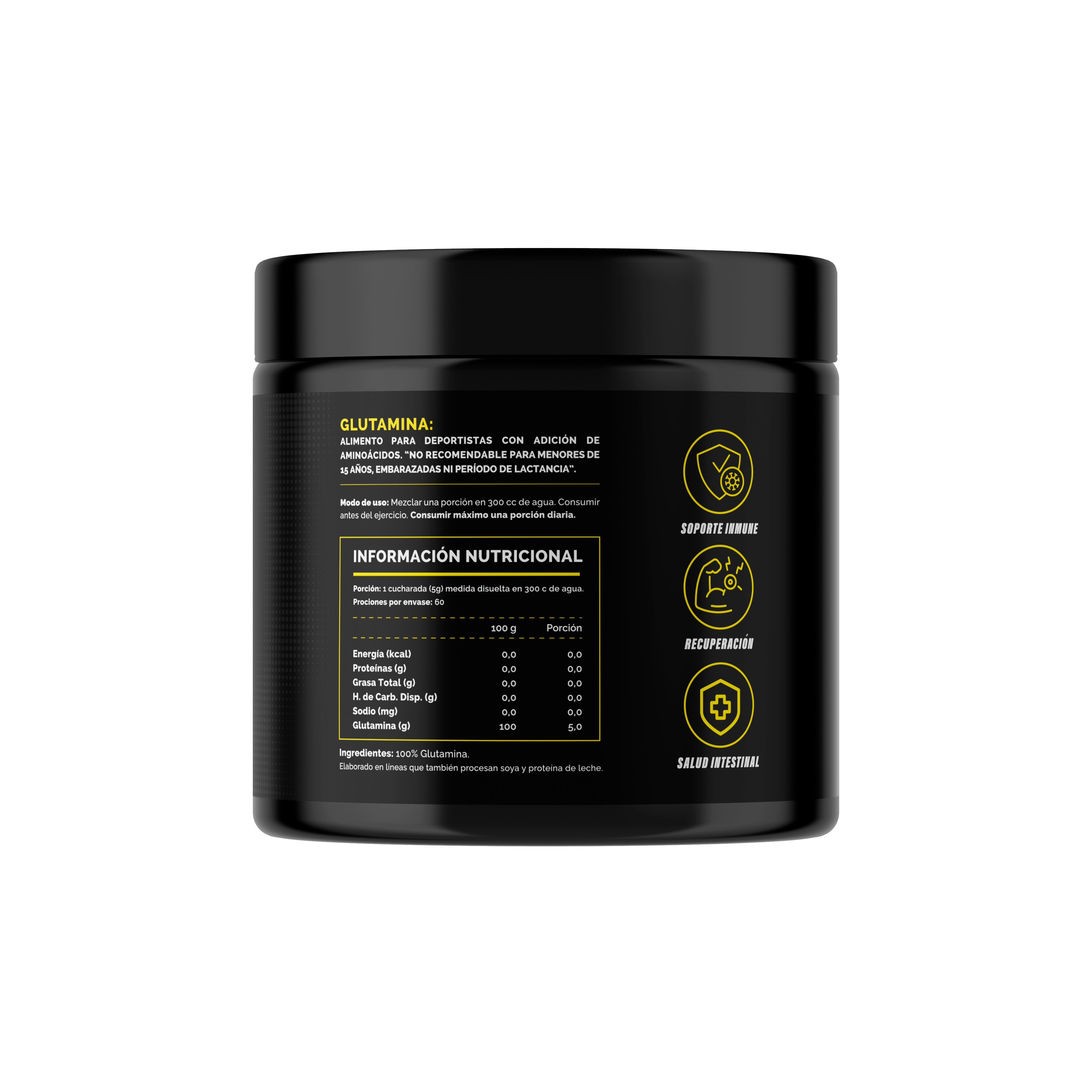 4Active 100% Glutamine - 300 Grs