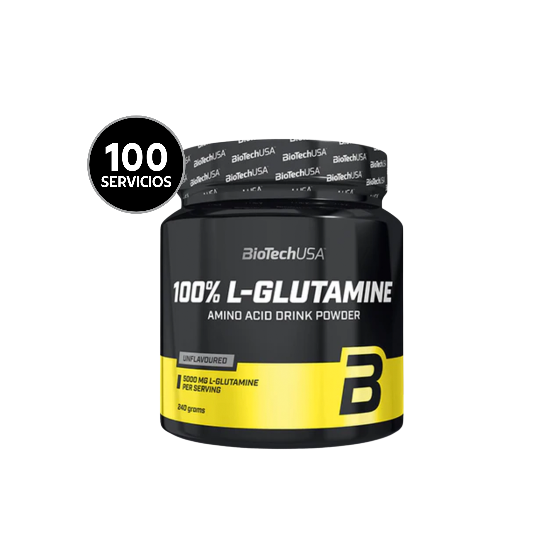 Pack BioTechUSA Creatina + L-Glutamina | Recuperación Muscular Premium