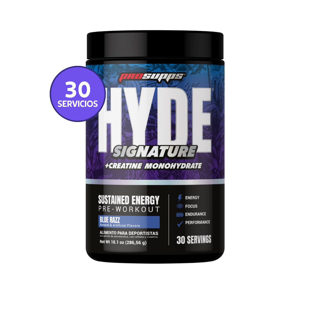 Mr Hyde Signature 30 Servicios | Pre Entreno · Energía · Performance