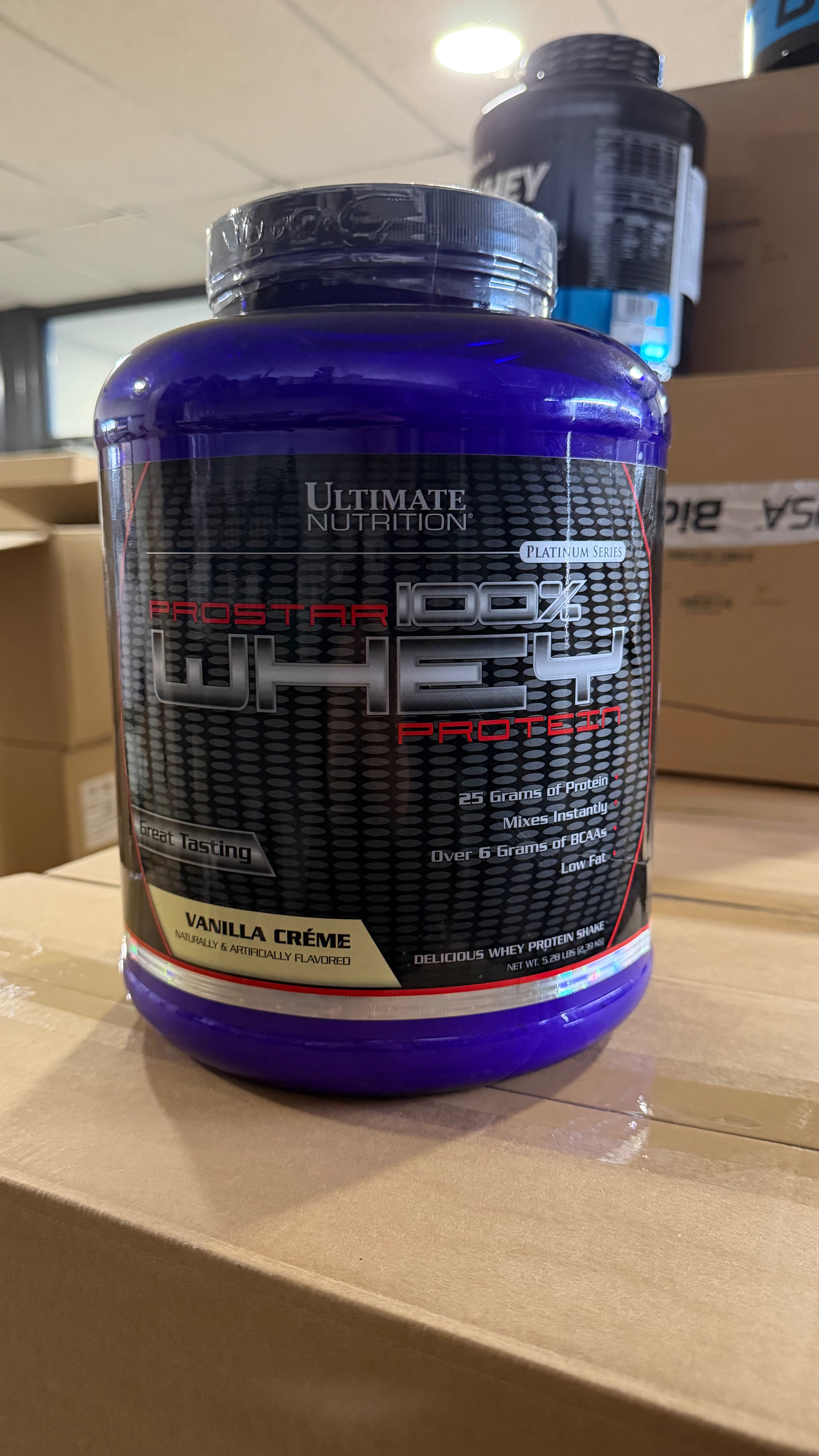 LIQUIDACIÓN - Ultimate Nutrition Prostar 100% Whey Protein | 80 Servicios · 25 g Proteína · 6 g BCAA