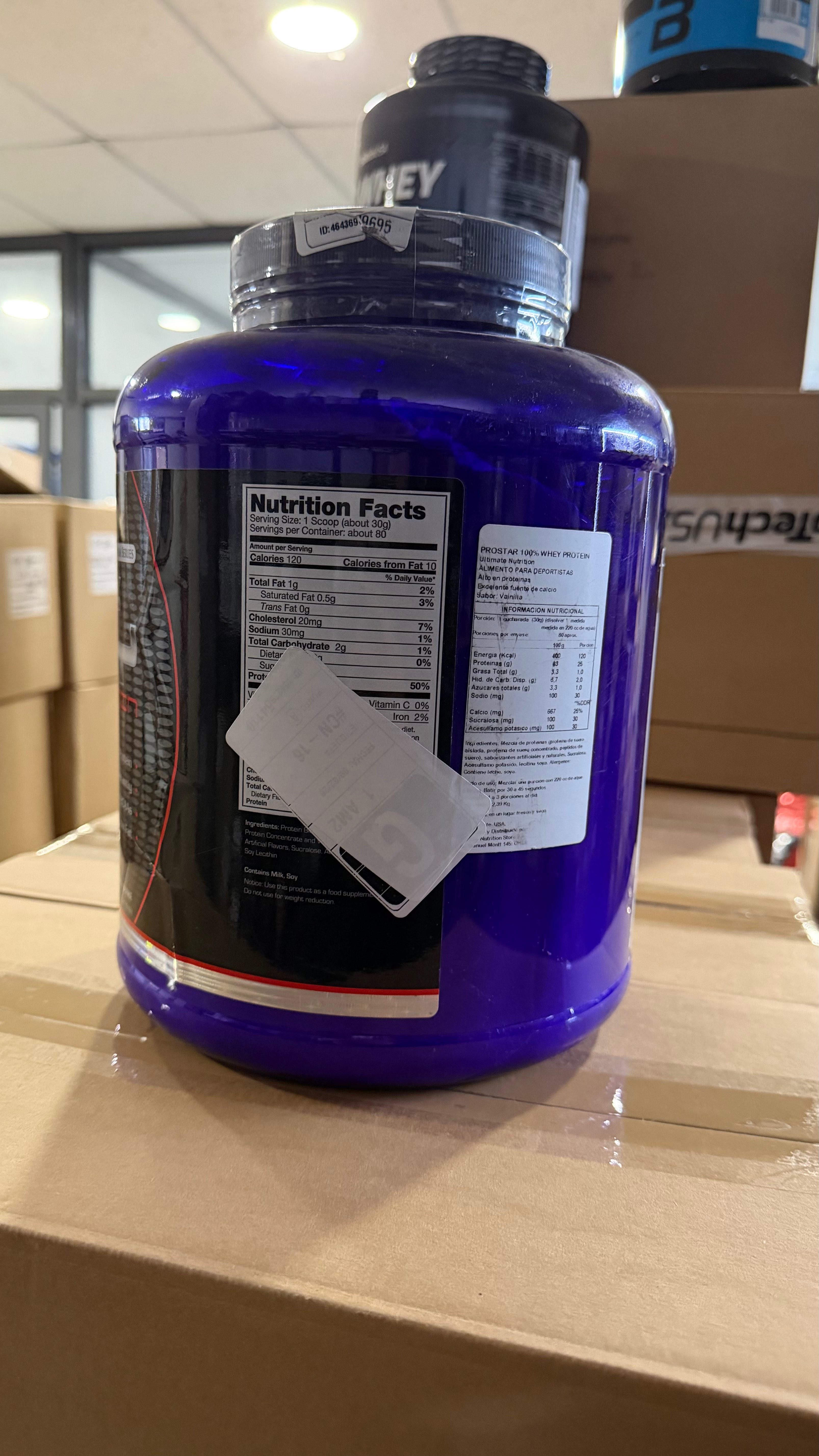 LIQUIDACIÓN - Ultimate Nutrition Prostar 100% Whey Protein | 80 Servicios · 25 g Proteína · 6 g BCAA