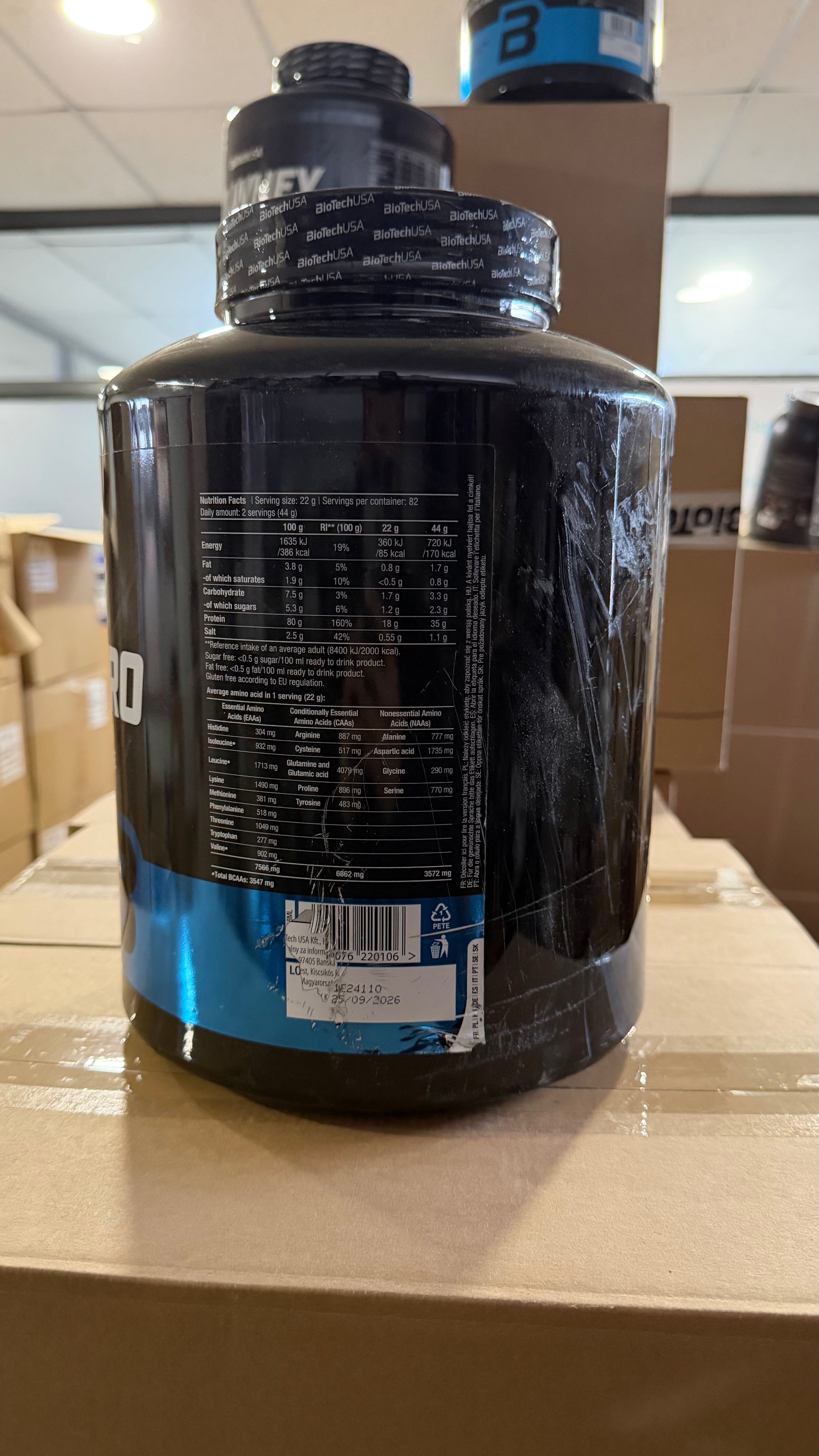LIQUIDACIÓN - BioTech USA Hydro Whey Zero 1.816 kg | Proteína Whey Hidrolizada 82 Servicios