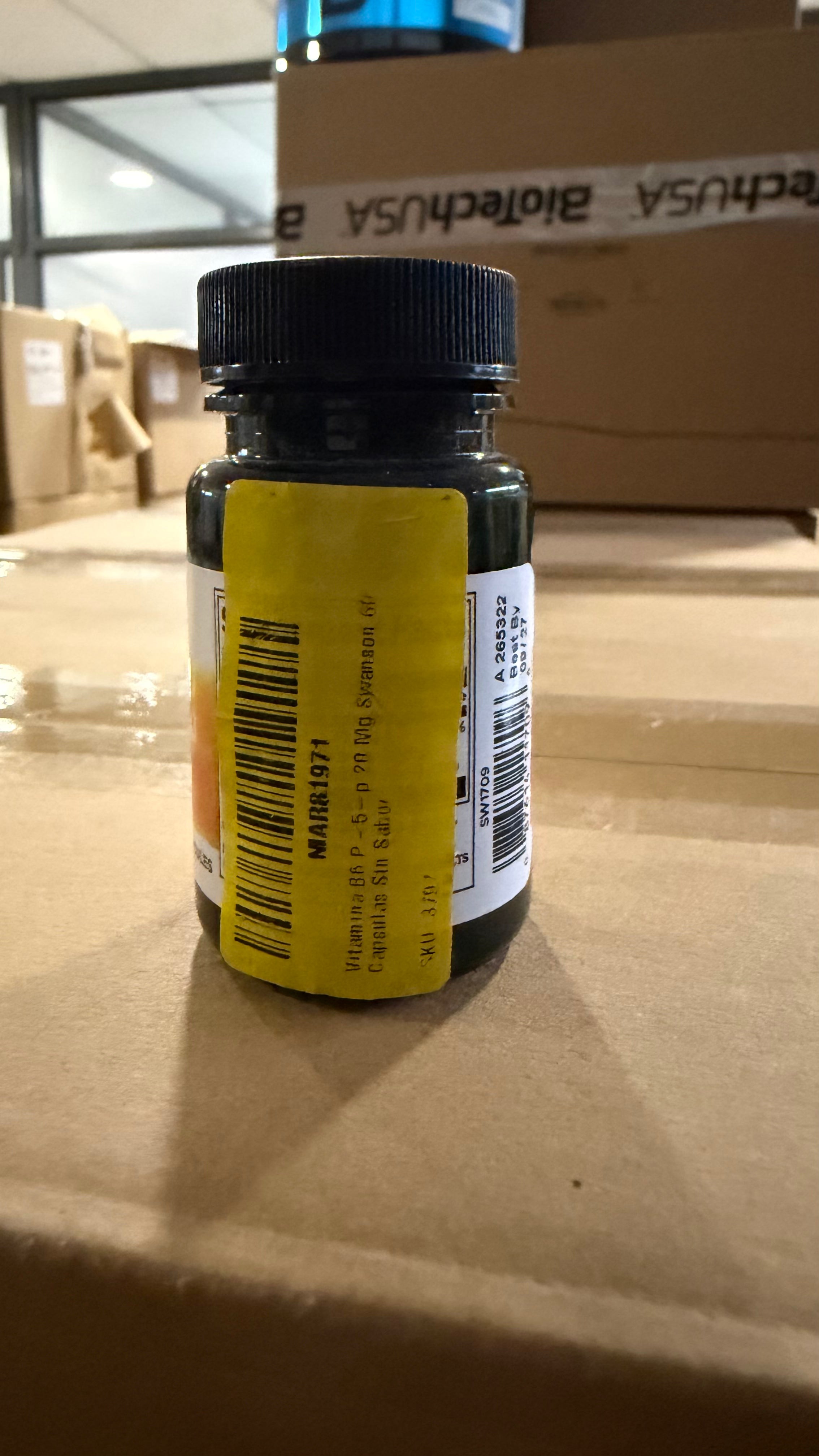 LIQUIDACIÓN - Swanson P-5-P Vitamina B6 Activa 20 mg | 60 Cápsulas · Sistema Nervioso