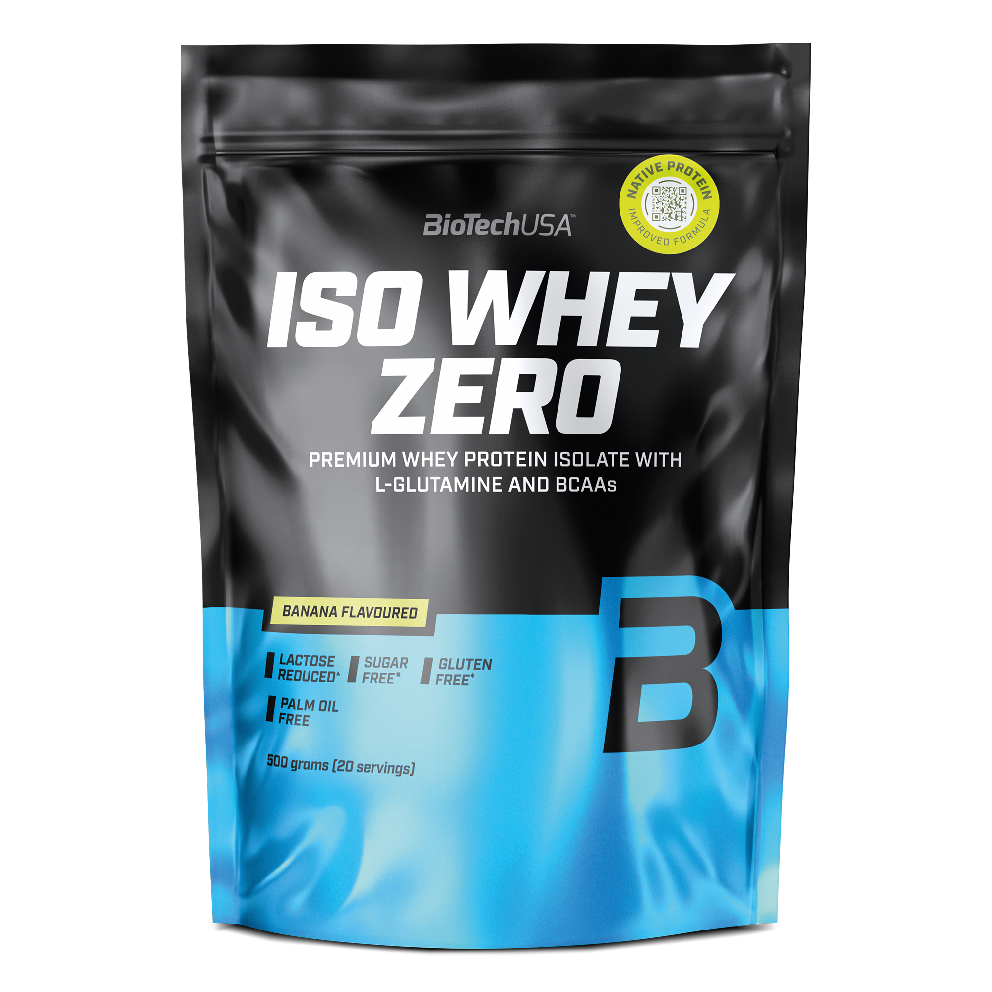 ISO Whey Zero BioTech 500 gramos 20 servicios