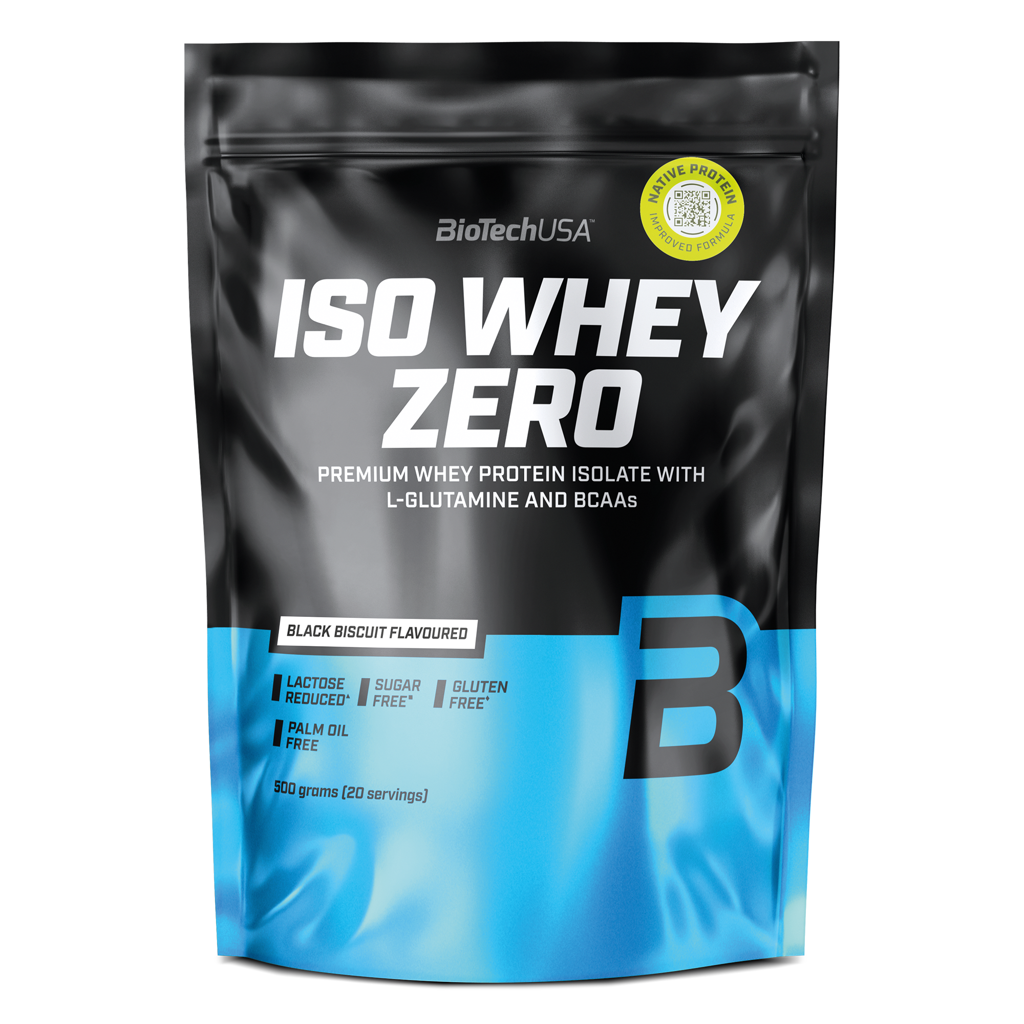 ISO Whey Zero BioTech 500 gramos 20 servicios