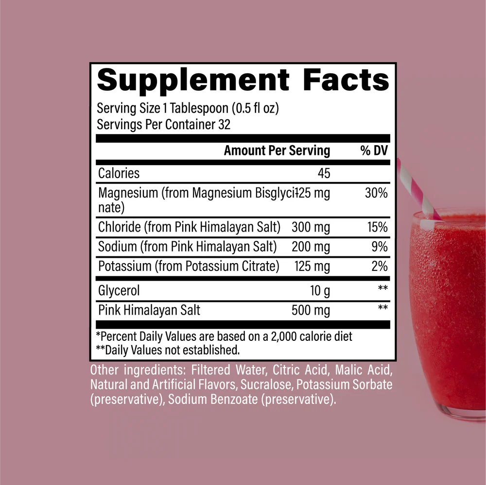 PACK x2 RAW Nutrition Liquid Glycerol Strawberry Slush 946ml | Hidratación + Pump