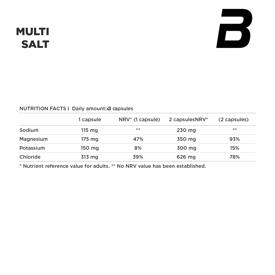 BIO MultiSalt 60 caps