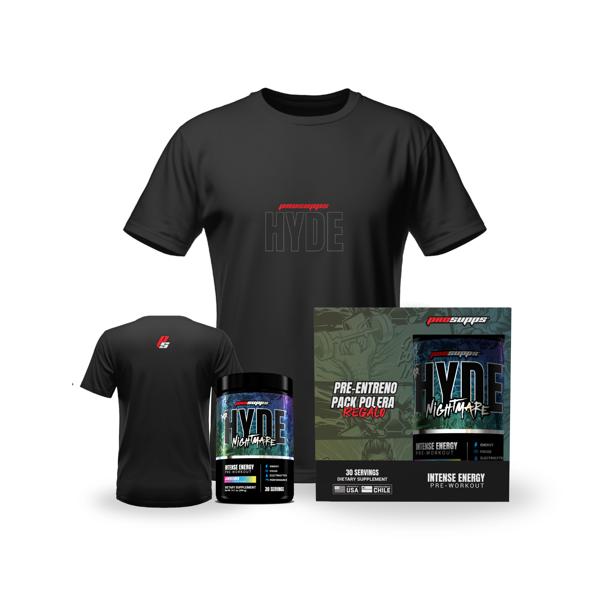 Mr. Hyde Nightmare + Polera Prosupps