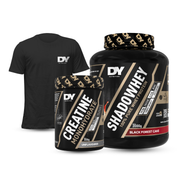 Pack DY Nutrition Shadow Whey + Creatine + Polera Oficial | Proteína · Creatina · Rendimiento y Estilo