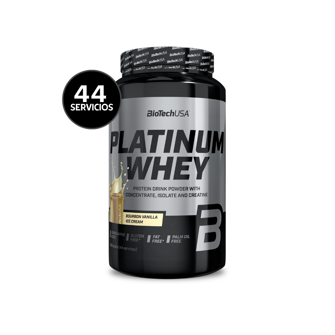 BioTechUSA Platinum Whey 1000 g | Proteína de Suero · Apoyo a la Recuperación Muscular