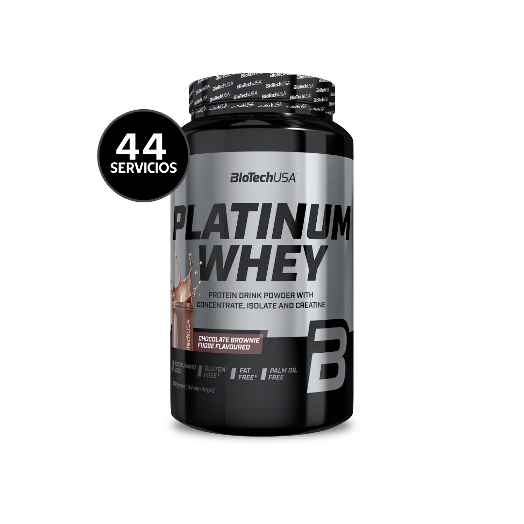 BioTechUSA Platinum Whey 1000 g | Proteína de Suero · Apoyo a la Recuperación Muscular