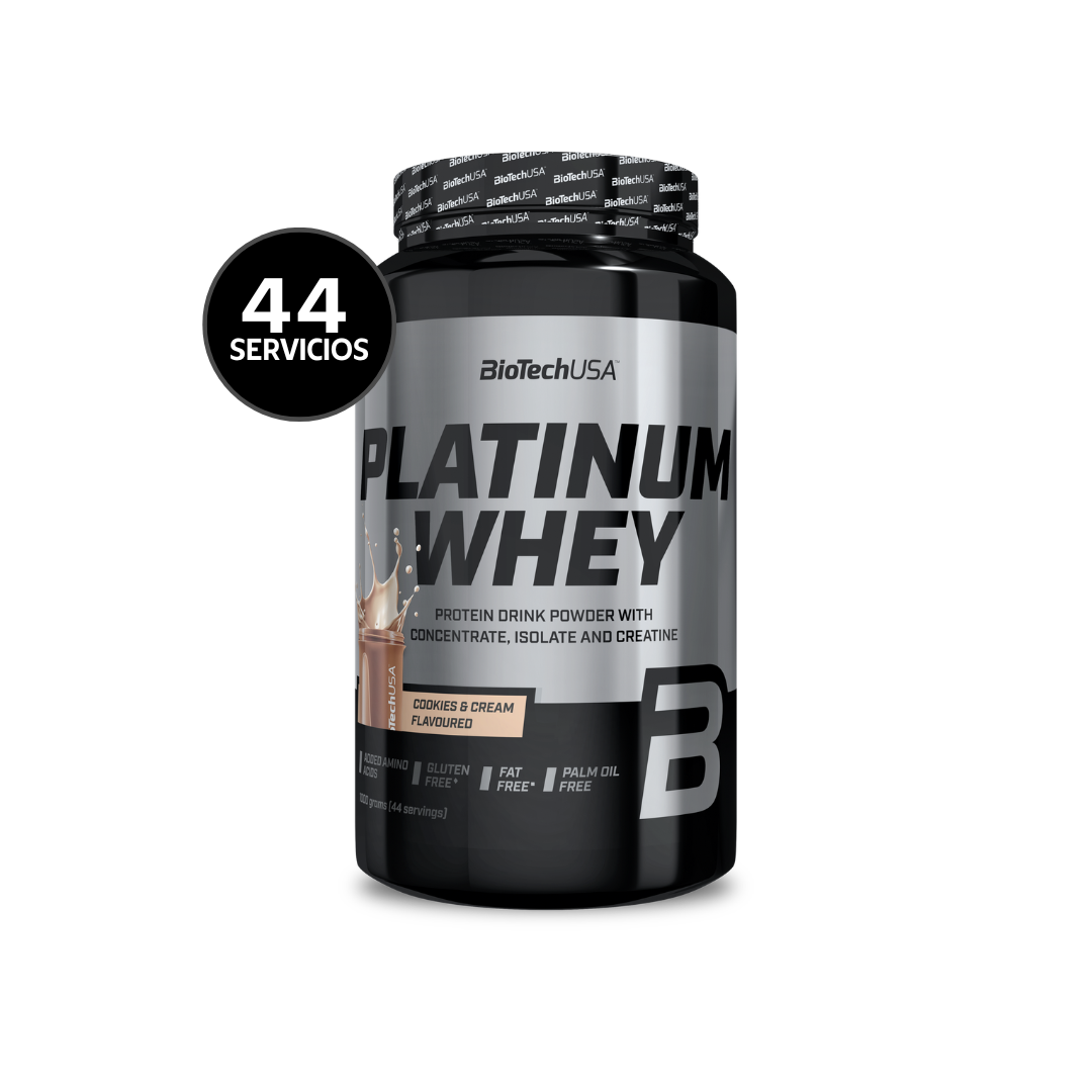BioTechUSA Platinum Whey 1000 g | Proteína de Suero · Apoyo a la Recuperación Muscular