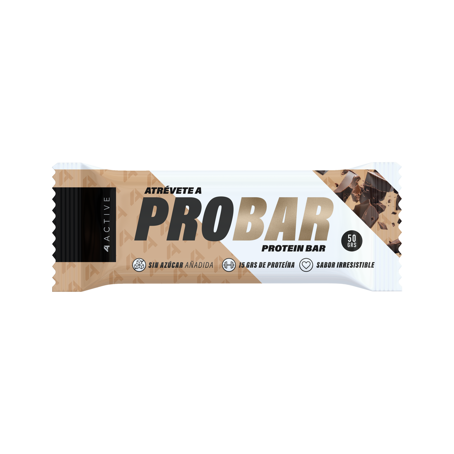 4Active PROBAR Protein Bar 50g - 16 unidades