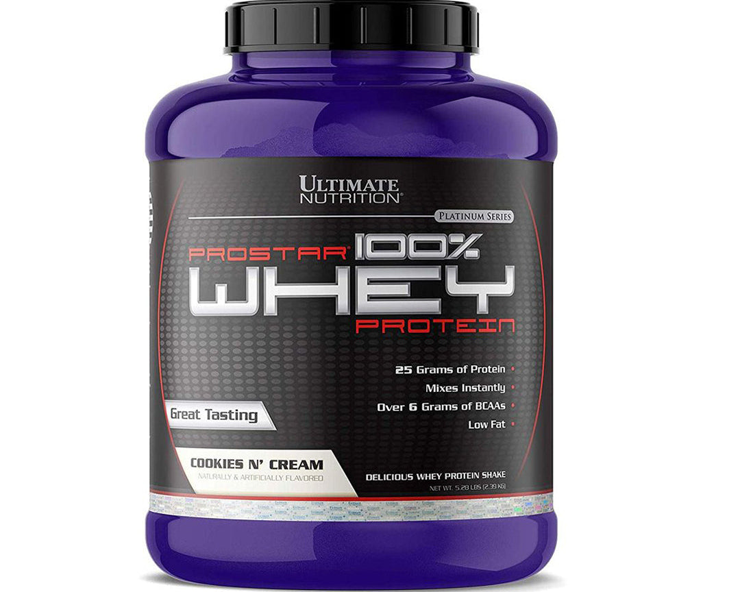 Ultimate Nutrition Prostar 100% Whey Protein 5.28 Lbs.