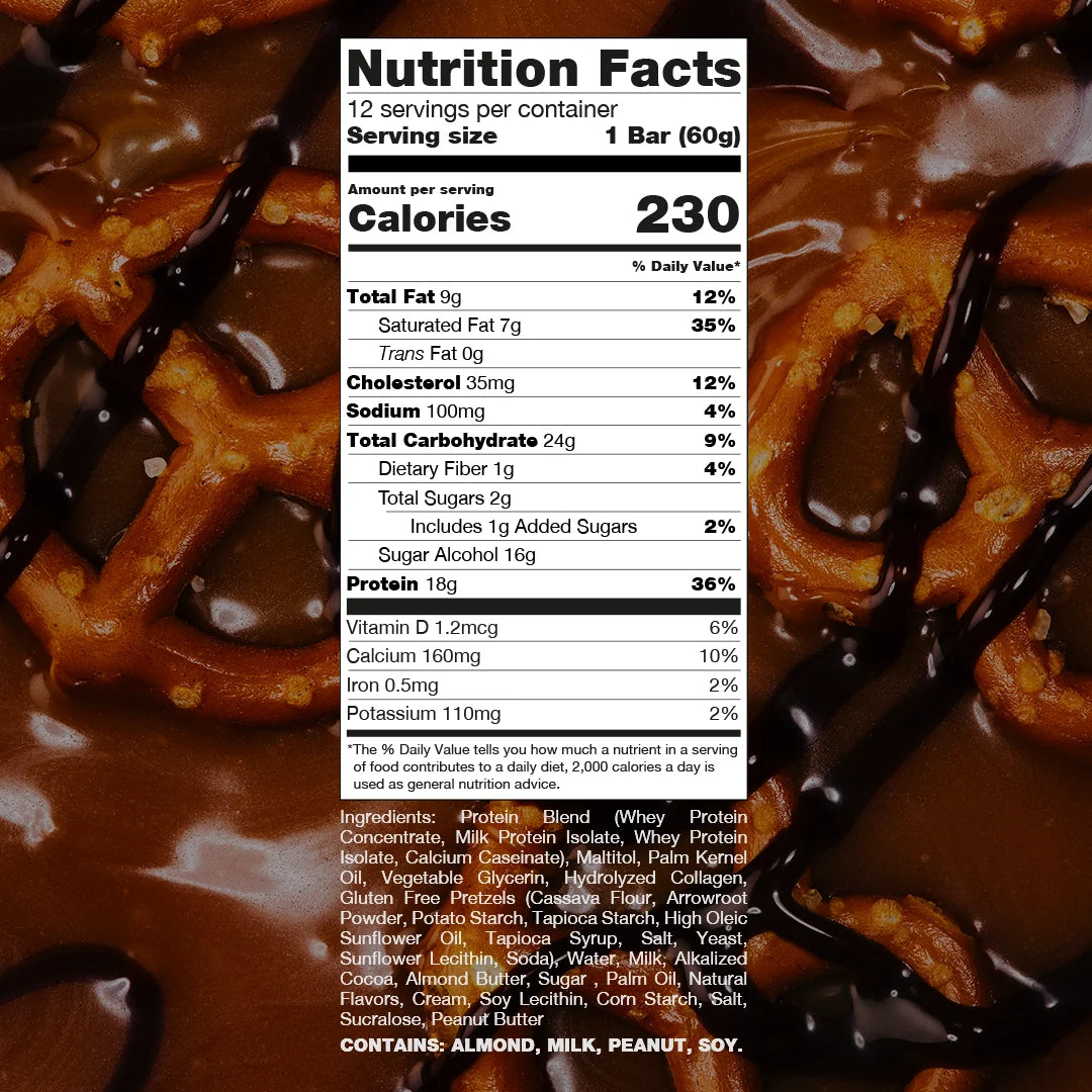 RAW Nutrition Protein Bar 12 Pack | Barras de Proteína · Snack Alto en Proteína - 21 gramos de proteína